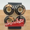 GIRL Chocolate Skateboard Wheels 4PCS 52/53/54mm For Double Rocker Skate board Trucks Wheels Ruedas Patines Rodas Skate