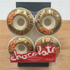 GIRL Chocolate Skateboard Wheels 4PCS 52/53/54mm For Double Rocker Skate board Trucks Wheels Ruedas Patines Rodas Skate