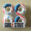 GIRL Chocolate Skateboard Wheels 4PCS 52/53/54mm For Double Rocker Skate board Trucks Wheels Ruedas Patines Rodas Skate