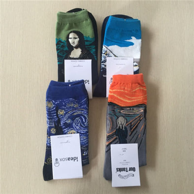 Quality Pairs Types Mixed Diamond Skateboard Socks Cotton Men Sport Diamond Socks Long Hip Hop Skate Socks with color mixed