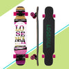 Professional Small Dancing Longboard Deck 107CM For Adults Youth Freestyle Street Road Skate Longboard Dance Skateboard