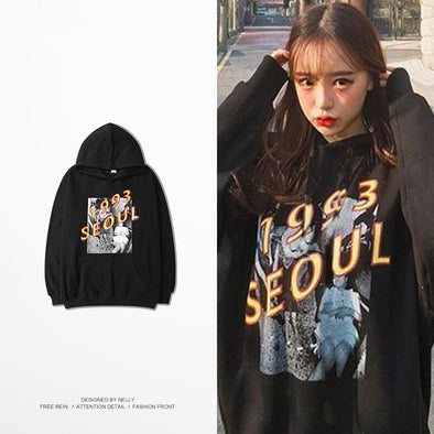 High Quality Men/Women Hoodies Oversized Hooded Sweatshirts Black Hip Hop Hoodies For Autumn Winter Sports Skateboarding