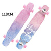 4 Wheels Professional Skate Dancing Longboard 118CM Highway Dance Board Downhill Freestyle Road Street Long board Deck