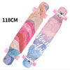 4 Wheels Professional Skate Dancing Longboard 118CM Highway Dance Board Downhill Freestyle Road Street Long board Deck