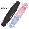 4 Wheels Professional Skate Dancing Longboard 118CM Highway Dance Board Downhill Freestyle Road Street Long board Deck