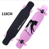 4 Wheels Professional Skate Dancing Longboard 118CM Highway Dance Board Downhill Freestyle Road Street Long board Deck