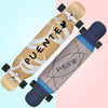 Adults Skate Longboard Deck 107CM Highway Dance Board Skateboard Downhill Freestyle Road Brush Street Dancing Longboard