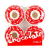 GIRL CHOCOLATE 4pcs/Set Pro Skateboard Wheels 50/52/54mm USA Hot Sale Double Rocker Wheel Ruedas Patines Plastic Rodas Skate