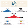 2PCS Original ROYAL Skateboard Trucks 5.25" Aluminum Skate Board Bracket Double Rocker Truck Skateboarding Accessories