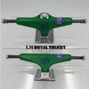 2PCS Original ROYAL Skateboard Trucks 5.25" Aluminum Skate Board Bracket Double Rocker Truck Skateboarding Accessories