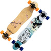 Canadian Maple Professional Skate Longboard Skateboard 4 Wheels Street Skateboarding Anti-shock Downhill Dancing Board Deck