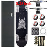 SK8ER Complete Canadian Skateboard Deck 8/8.125/8.25 inch Skate Board Wheels & Trucks & Bearings Double Rocker Skateboard Parts