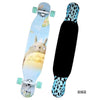 Free Shipping 4 Wheels Professional Dancing Longboard Deck For Women Girls Downhill Freestyle Street Skate Longboard Skateboard