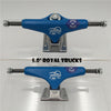 ROYAL Skateboard Trucks 5.25/5.0 aluminum Skate Trucks Bridge Spring Shock Absorption Skateboarding Accessories