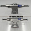 ROYAL Skateboard Trucks 5.25/5.0 aluminum Skate Trucks Bridge Spring Shock Absorption Skateboarding Accessories