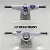 ROYAL Skateboard Trucks 5.25/5.0 aluminum Skate Trucks Bridge Spring Shock Absorption Skateboarding Accessories