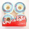 GIRL CHOCOLATE 4pcs/Set Pro Skateboard Wheels 50/52/54mm USA Hot Sale Double Rocker Wheel Ruedas Patines Plastic Rodas Skate